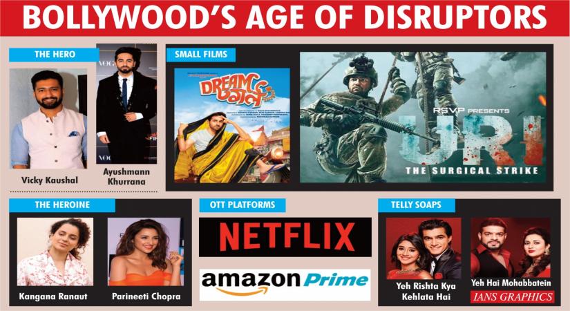 Bollywood's age of disruptors. (IANS Infographics)