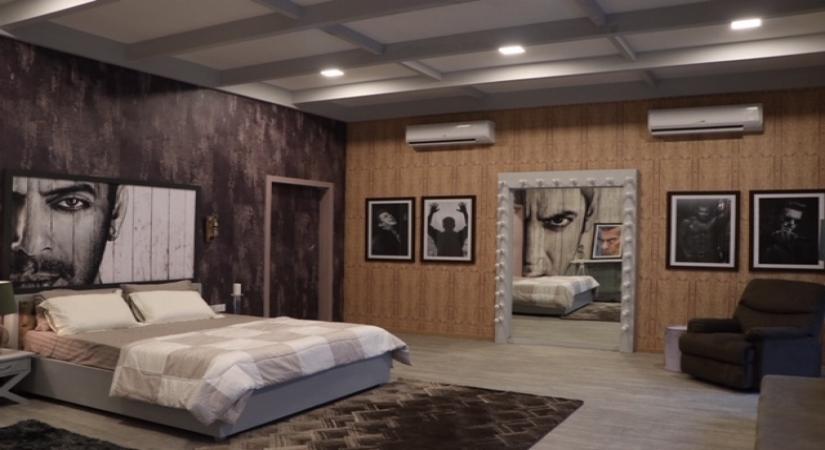 Bedroom of Salman Khan's chalet.