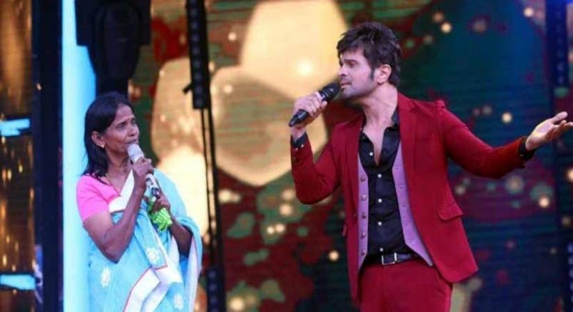 Himesh Reshammiya with Ranu Mandol