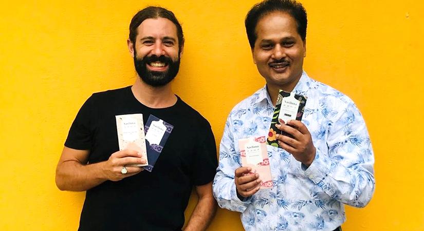 (Right) Abhijit Saha and (Left) David Belo