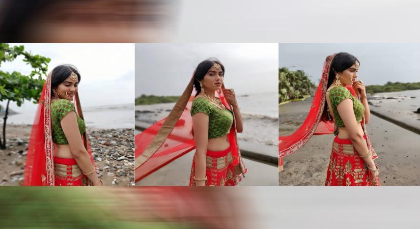Actress Adah Sharma is all decked up in traditional attire and looking for a groom. But it's not a tall, dark and handsome man that she is looking for. Her demands include a man who "should be willing to cook 3 times a day with a smiling face and shave regularly". (Photo: Instagram/adah_ki_adah)