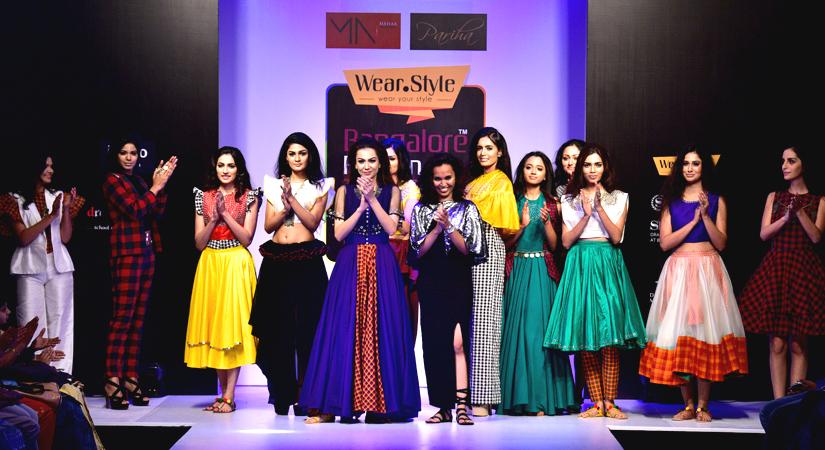 Designer Parinitha MN at Bangalore Fashion Week