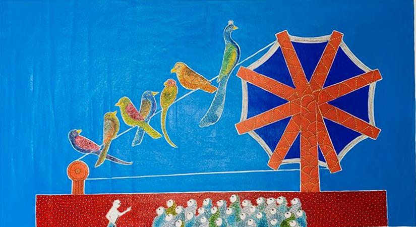 Venkat Raman Singh Shyam, Gond Painting