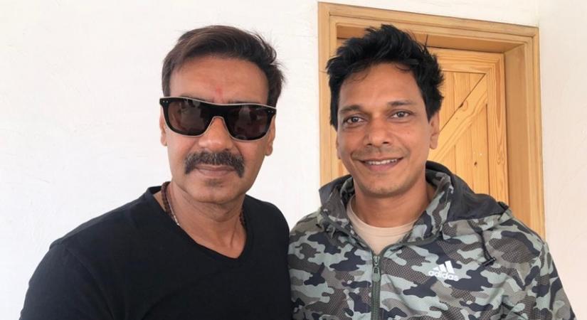 Actors Ajay Devgn and Mahesh Shetty