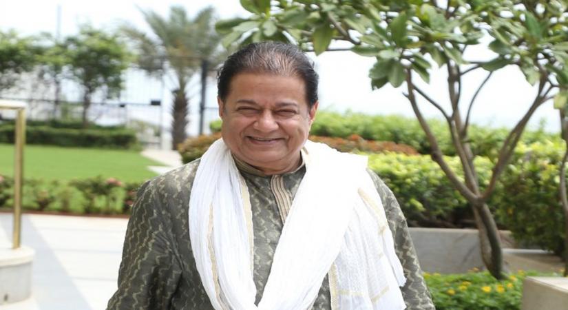 Mumbai: Singer Anup Jalota during the promotion of an annual Ghazal festival "Khazana", in Mumbai, on July 17, 2019. (Photo: IANS)
