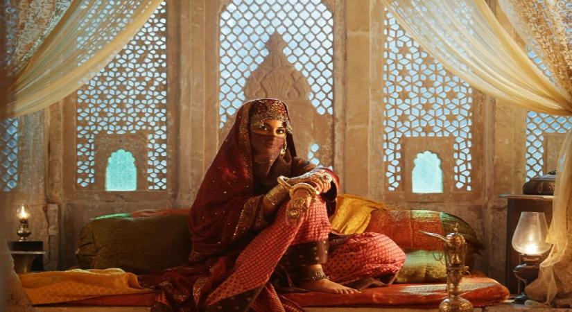 Sonakshi's 'niqab' look from 'Laal Kaptaan' out