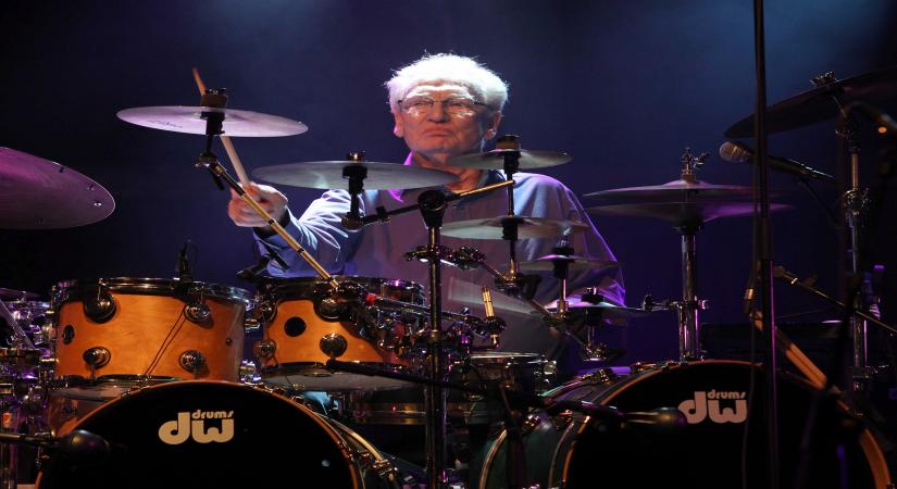 British drummer Ginger Baker