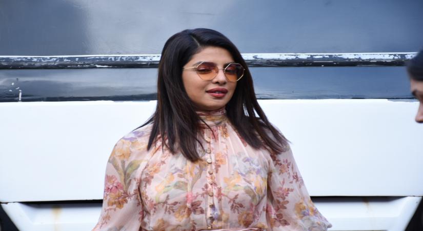 Mumbai: Actress Priyanka Chopra during the promotions of her upcoming film "The Sky Is Pink" in Mumbai on Sep 27, 2019. (Photo: IANS)