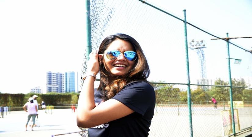 Mumbai: Snooker player Dipika Pallikal during an interview with IANS at AITA, Kalina in Mumbai on Feb. 7,  16. Pic:- Sandeep Mahankal/IANS)