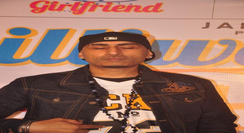 Mumbai: Singer Dr. Zeus during the music launch of film Dilliwali Zaalim Girlfriend in Mumbai on March 9, 2015. (Photo: IANS)