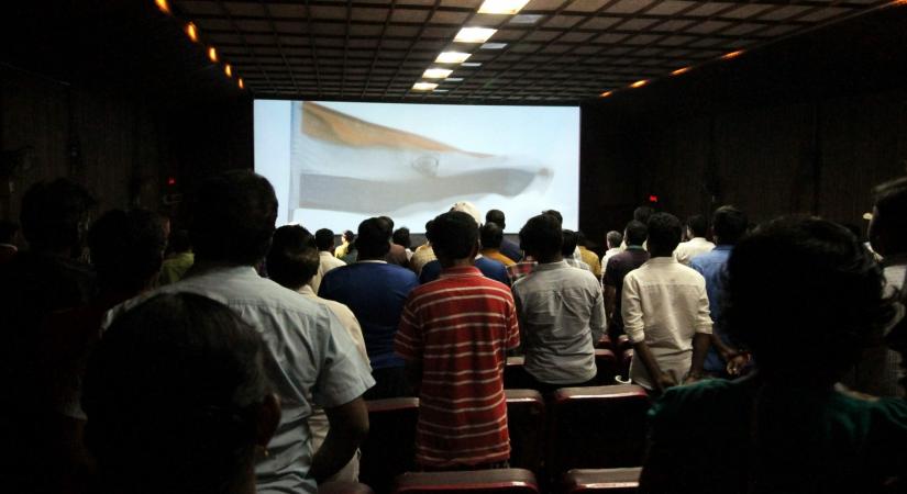 A video circulating across the country of a family being heckled for purportedly not standing up for the national anthem in a cinema here does not show them sitting as it was played, a police officer said on Tuesday. (Photo: IANS)