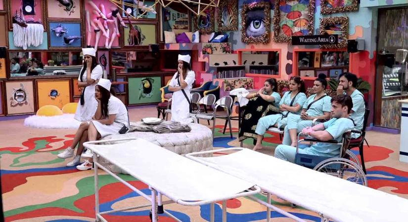The heat is on in the "Bigg Boss" house, which turned into a hospital for a luxury task.