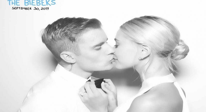 Singer Justin Bieber, who recently tied the knot with his wife Hailey Baldwin for the second time, has shared a couple of his pictures from the wedding ceremony.