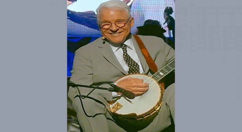 Actor-musician Steve Martin.