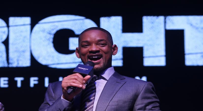 Mumbai: Actor Will Smith at the special screening of film "Bright" in Mumbai on Dec 18, 2017. (Photo: IANS)