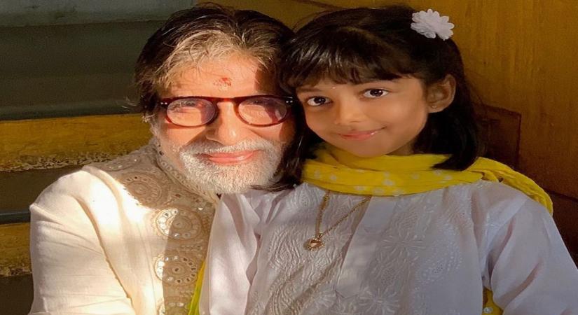 A snapshot of Amitabh Bachchan with his grand-daughter Aaradhya, which the superstar's bahu Aishwarya Rai-Bachchan posted on social media, trended all through Saturday.