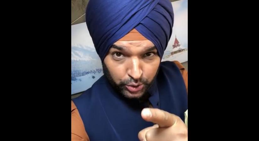 Comedian-actor Kapil Sharma, host of the weekly comedy show "The Kapil Sharma Show", dressed up as former permanent guest Navjot Singh Sidhu and took a dig at his new guest and actress Archana Puran Singh.