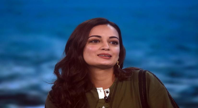 Mumbai: Actress Dia Mirza during "Banega Swasth India" campaign in Mumbai on Oct 2, 2019. (Photo: IANS)
