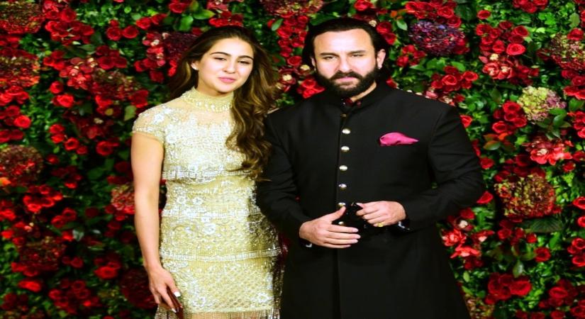 Saif Ali Khan and Sara Ali Khan. (File Photo: IANS)