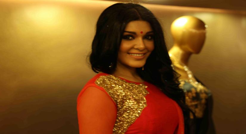 Mumbai: Actor Koena Mitra during the launch of KCouture fashion store in Mumbai on Feb 17, 2015. (Photo : IANS)