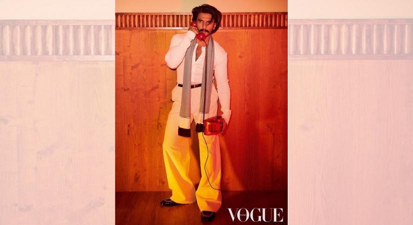 Actor Ranveer Singh took his fans back to the nineties by tweeting a few lines of the hit song "What is mobile number" from the Govinda-starrer "Haseena Maan Jaayegi". While his fans gave him all quirky responses, Nagpur City Police also joined in the fun. The actor shared an image which was shot for a magazine. He is seen posing with a phone.