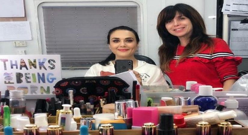 Actress Preity Zinta is back in action , and that too on on American TV shows with "Fresh Off the Boat". Preity, who will feature as a guest star in an episode, has already starting shooting for it.