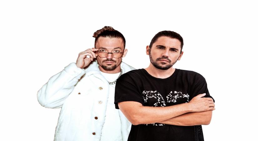 Belgian DJ duo Dimitri Vegas and Like Mike.