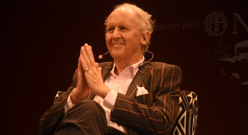 Alexander McCall Smith at the tenth Tata Literature Live! The Mumbai LitFest