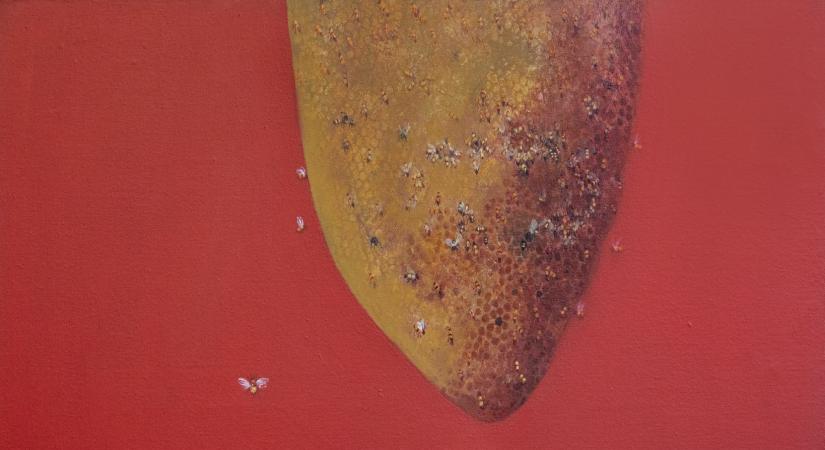 Bee Hive, Acrylic on canvas, 2009 