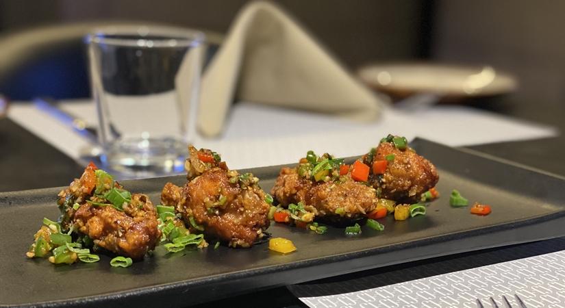 Crispy Chicken Wings at The Finch