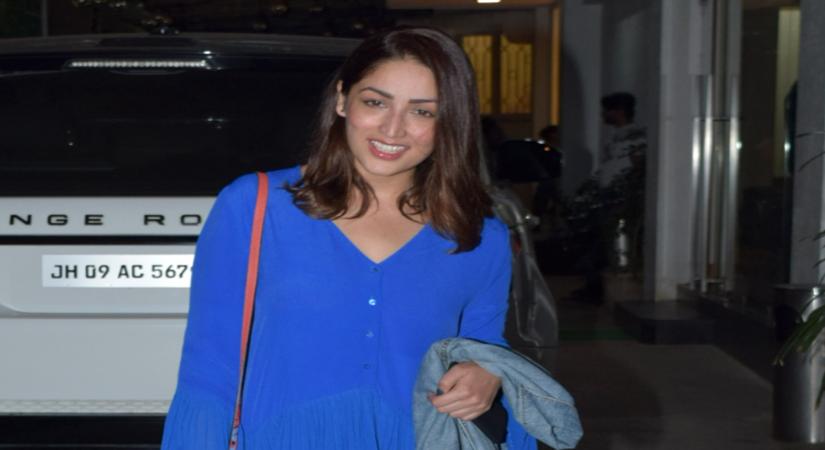 Mumbai: Actress Yami Gautam at the screening of her upcoming film "Bala" in Mumbai on Nov 3, 2019. (Photo: IANS)