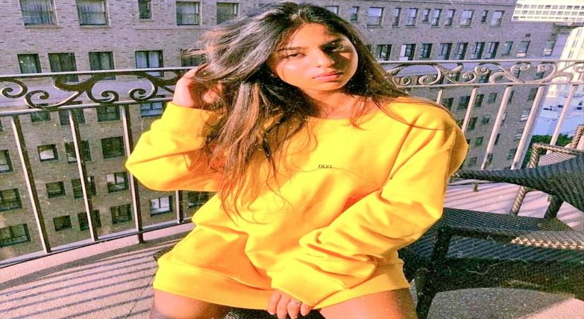 A new photograph of superstar Shah Rukh Khan's daughter Suhana Khan has her rocking an oversized sweatshirt.