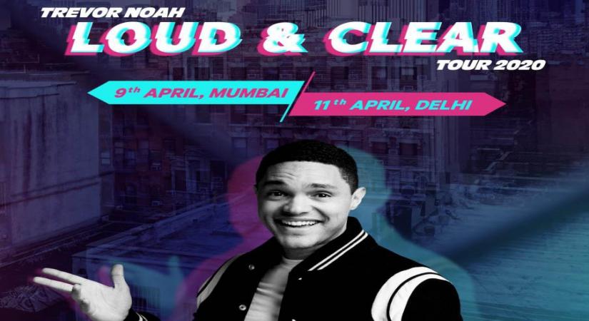 Comedian Trevor Noah will be bringing his "Loud & Clear Tour" to India in April next year.