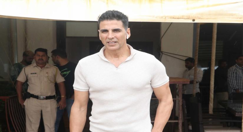Mumbai: Actor Akshay Kumar during promotion of upcoming film "Mission Mangal" in Mumbai on Aug 3, 2019. (Photo: IANS)
