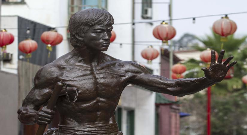 Bruce Lee. (Xinhua/Zhao Hanrong)