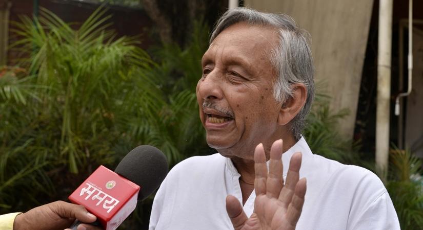 Congress leader Mani Shankar Aiyar at Parliament. (Photo: IANS)