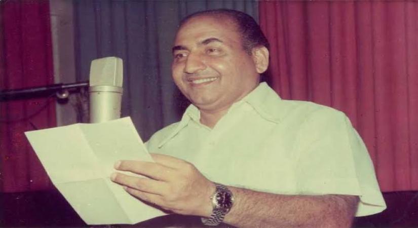 Late singing legend Mohammed Rafi.