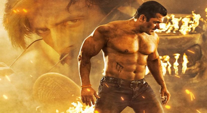 Stills from actor Salman Khan upcoming film "Dabangg 3".