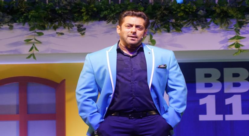 Mumbai: Actor Salman Khan during the launch of "Bigg Boss" Season 11 in Mumbai on Sept 26, 2017 . (Photo: IANS)