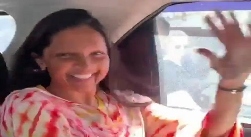 Actress Deepika Padukone is gearing up for the release of her upcoming movie "Chhapaak" and, amidst the movie's hectic promotion, she took out time to dance her heart out along with co-star Vikrant Massey to a Punjabi track in order to celebrate he advent of New Year.