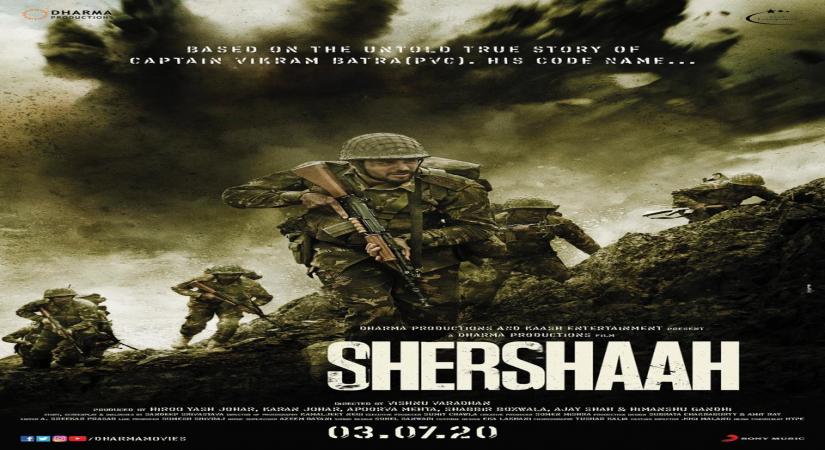 Poster of Siddharth Malhotra starrer "Shershaah"