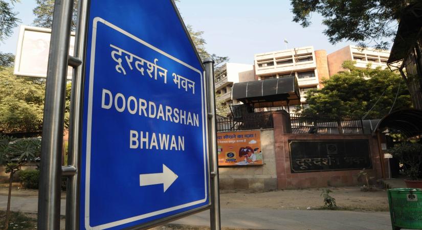 Doordarshan Bhawan. Nov 1, 2019. (File Photo: IANS)