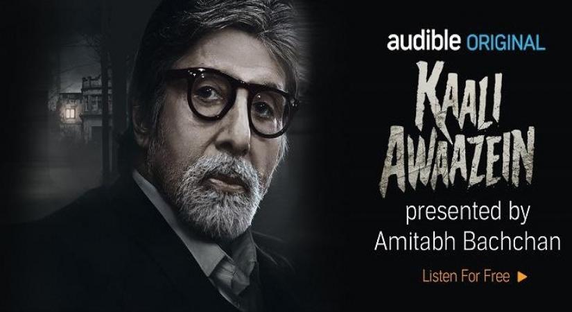 Megastar Amitabh Bachchan has presented RJ-actor Mantra's audio horror show "Kaali Awaazein", which is based on India's most haunted places. The ten-episode series is based on IndiaÃ¢ÂÂs most haunted places enacted by more than 100 actors from all over India. It is available on AmazonÃ¢ÂÂs Audible SUNO.