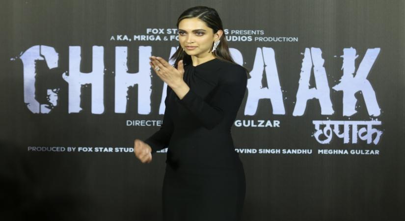 Mumbai: Actress Deepika Padukone at the trailer launch of film "Chhapaak" in Mumbai on Dec 10, 2019. (Photo: IANS)