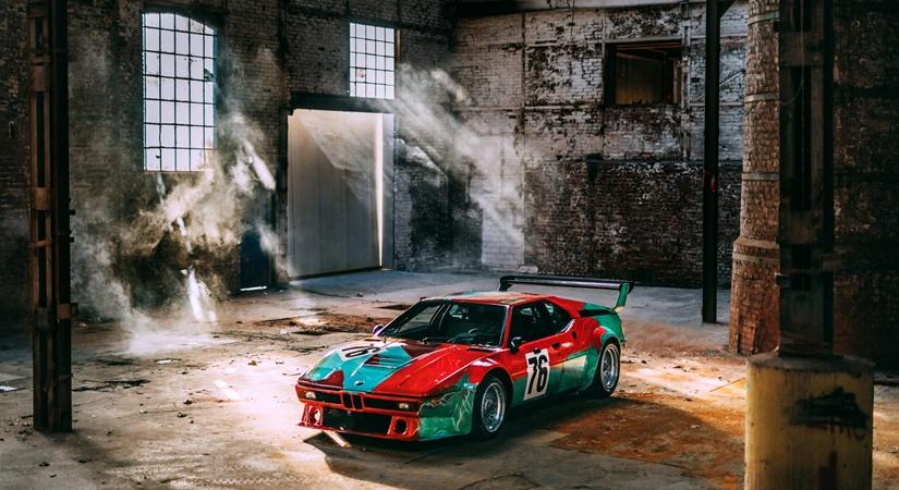 Andy Warhol's BMW Art Car, 1979. Courtesy of BMW Group India
