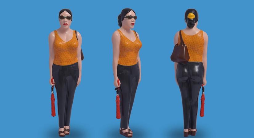 A sculpture by Ravinder Reddy