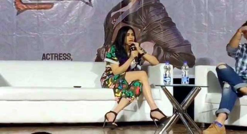 Actress Adah Sharma recently visited Indian Institute of Technology, Bombay (IIT-B) and interacted with the students there. She also took to Instagram and posted a couple of pictures and videos from her session.