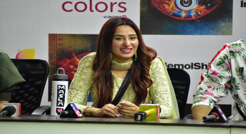 Actress Mahira Sharma at Bigg Boss 13
