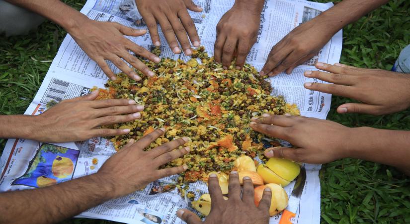 Why people eat rice with hands in most parts of India? Because directly touching the food makes experience of eating more enjoyable, say researchers.