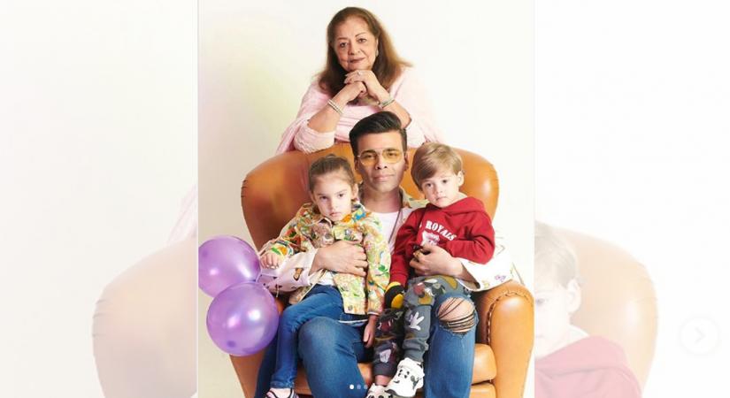 It turned out to be an emotional Friday for filmmaker Karan Johar as his son Yash and daughter Roohi turned 3.